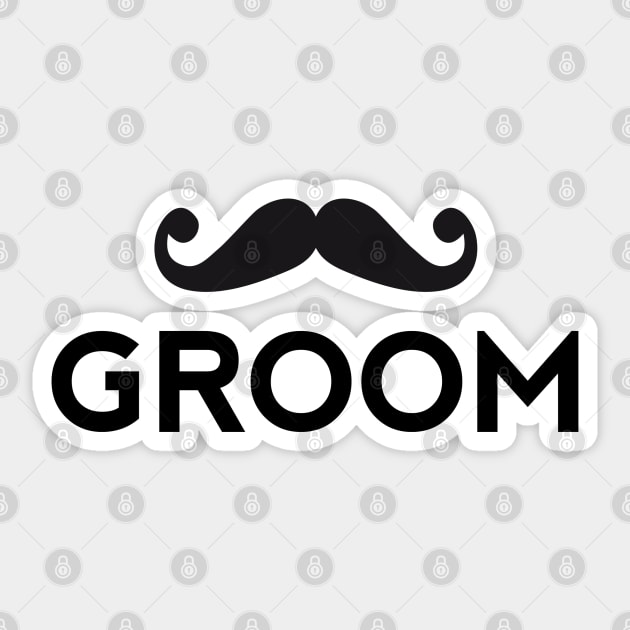 Groom Sticker by beakraus